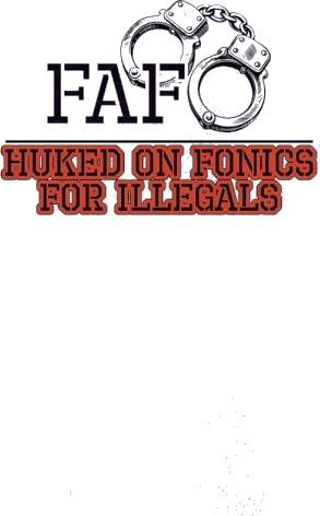 Fafo Huked On Fonics For Illegals Shirt