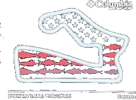 Elkhart Lake Wisconsin Road America Beach Towel Shirt