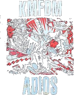 Kmfdm Adios Concert Tour Band Vintage Shirt