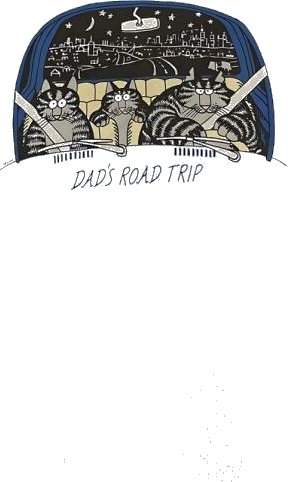 Cats Dad's Road Trip Shirt