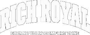 Rich Royal Expand Your Comfort Zone Varsity Slogan Shirt