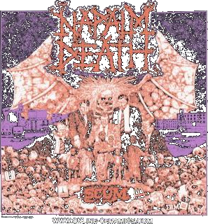 Napalm Death Polluted Minds Scum Online Ceramics Shirt