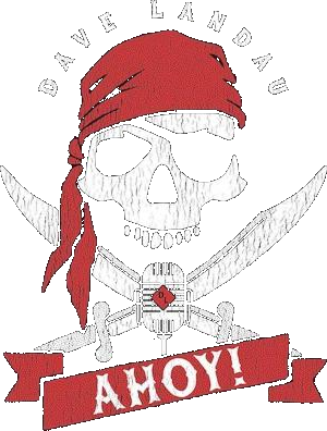 Dave Landau Ahoy Skull Shirt
