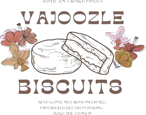 Vajoozle Biscuit Auntie Jen's World Famous Best Consumed With Informed Empowered Decision Making Hold The Opinion Shirt