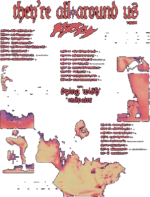 Poppy They’re All Around Us Tour Fall Leg 2025 Tour Dates Shirt
