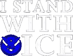 I Stand With Ice Pro-law Enforcement Shirt