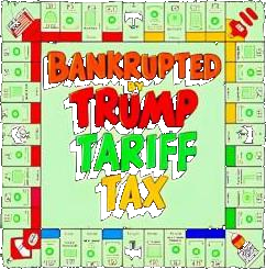 Bankrupted By Trump Tariff Tax Shirt