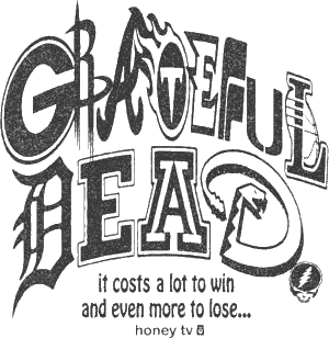 Honey Tv Grateful Dead Sports It Costs A Lot To Win And Even More To Lose Shirt