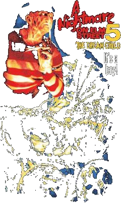 Freddy Krueger A Nightmare 5 The Dream Child It's A Boy Shirt