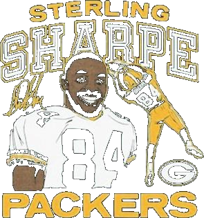 Sterling Sharpe Green Bay Packers Hof Player Shirt
