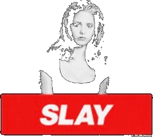 Buffy The Vampire Slayer Slay Photo Shirt