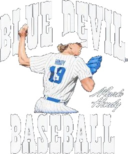 Mark Hindy Blue Devil Baseball Shirt