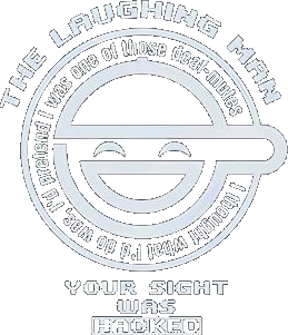 Ghost In The Shell The Laughing Man Hacked Shirt