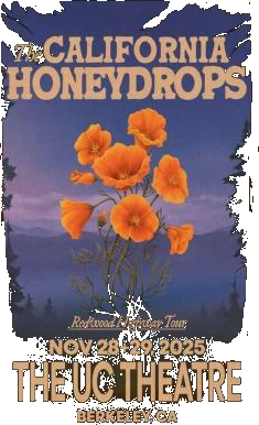 The California Honeydrops Nov 28-29 2025 In Berkeley Ca Shirt
