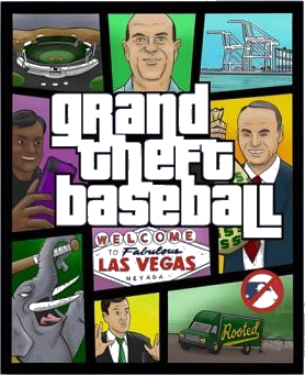 Grand Theft Baseball Welcome To Fabulous Las Vegas Nevada Shirt
