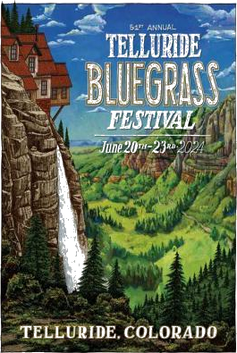 Telluride Bluegrass Festival Jun 20-23 2025 Telluride Co Shows Shirt