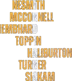 Indiana Pacers Nesmith Mcconnell Nembhard Toppin Haliburton Turner Siakam Shirt