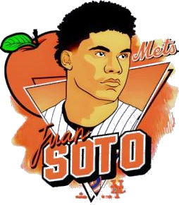 Juan Soto New York Mets '47 Player Caricature Franklin Shirt