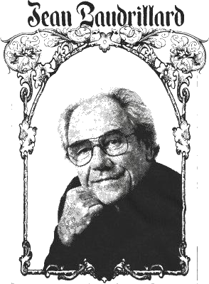 Jean Baudrillard Photo Shirt