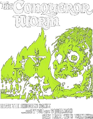 The Conqueror Worm Leave The Children Home And If You Are Squeamish Stay Home With Them Horror Movie Shirt