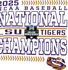 2025 Ncaa Baseball National Lsu Tigers Champions Shirt