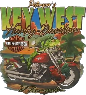 Peterson's Key West Harley-davidson Florida Shirt